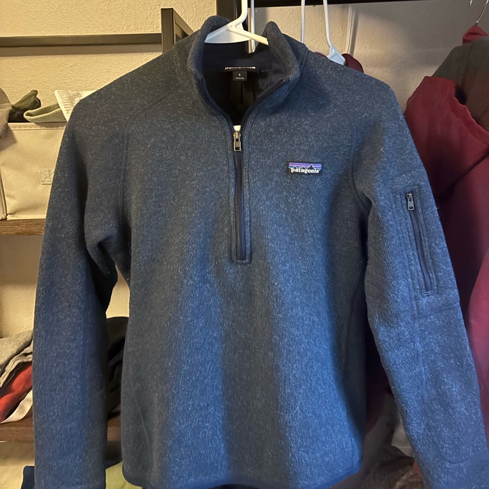 Patagonia Navy Fleece Pullover